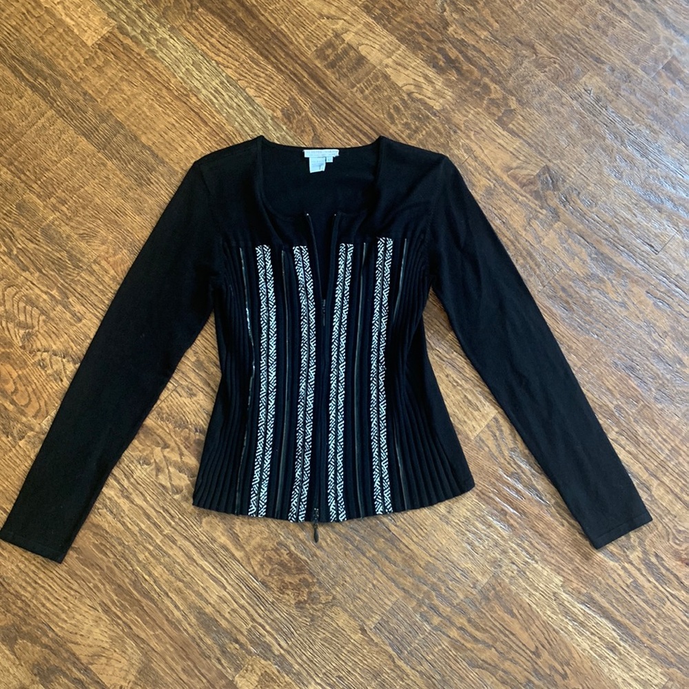 Alberto Makali - Black Tight-fitting Sweater